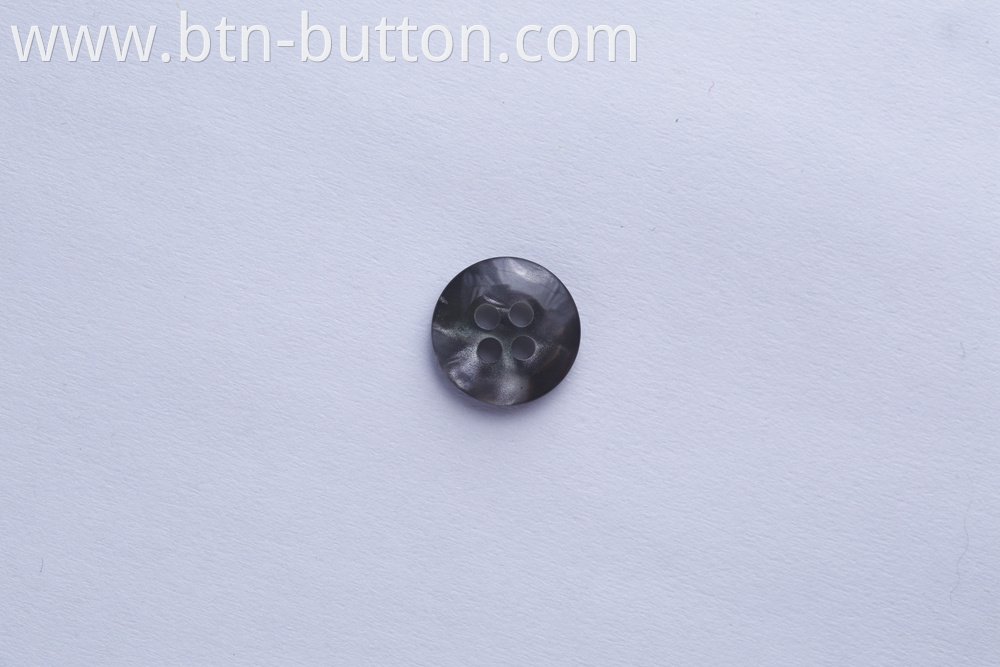 Coat's resin pocket surface imitation shell button